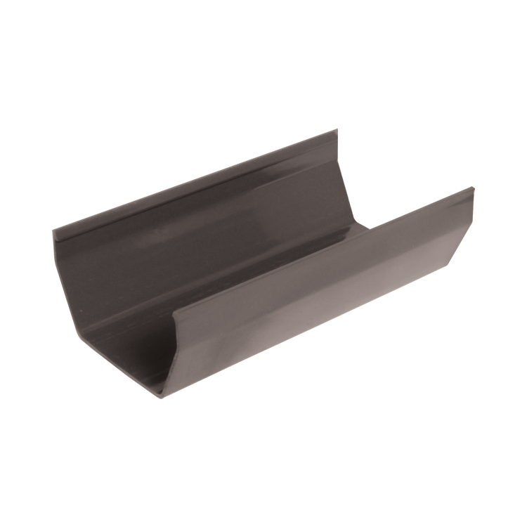 Floplast Square Anthracite Grey Guttering